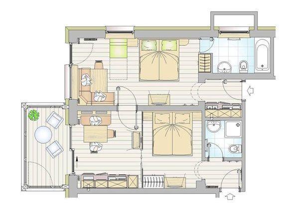 Apartments Chalet Ciufdlton Кольфоско Номер фото