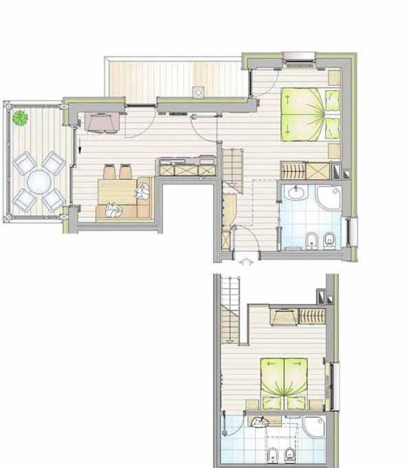 Apartments Chalet Ciufdlton Кольфоско Экстерьер фото